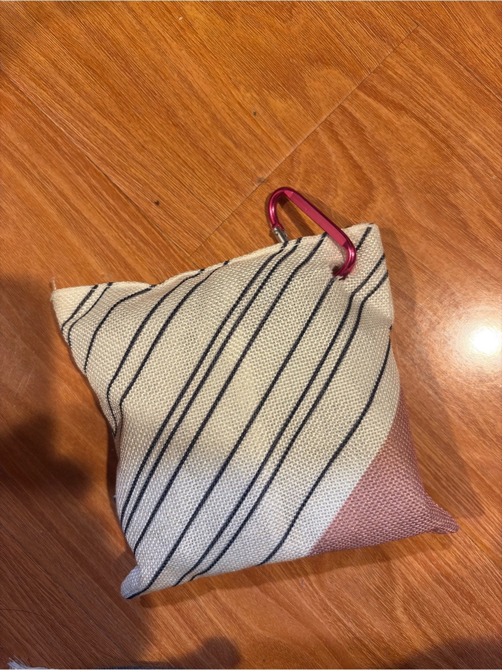 Never Used Natural Unscented Charcoal Odor Absorber Bag for Closet w/Carabiner